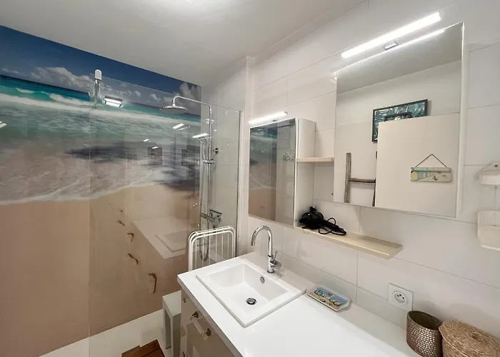 公寓 3* Face A La Avec Balcon Et Cuisine Equipee - Fr-1-197-587